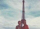 Aunt Jo and Mom (Eiffel Tower)